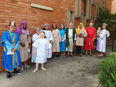 Participants in our Christmas Service on 15 December 2019