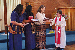 Baptism/Confirmation Service of Tonga, Luciana and Cody conducted on Sunday 15 September 2019. 