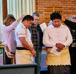 Confirmation Service conducted for Sam and Alan on Sunday 23rd May 2021. 